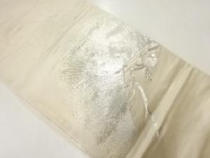 リサイクル 松模様刺繍袋帯
